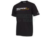 Savage Gear Signature Logo T-Shirt Black Ink - M