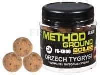 Kulki haczykowe Jaxon Method Ground 16 mm Orzech Tygrysi