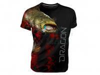 T-shirt oddychający Dragon - sum black XXL