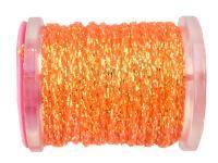 Lameta pleciona UTC Mini Sparkle Braid - Fl. Fire Orange