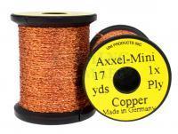 Lameta pleciona Uni Axxel-Mini Flash Tinsel Flash 1 Strand 17 yds - Copper
