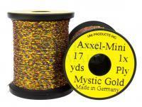 Lameta pleciona Uni Axxel-Mini Flash Tinsel Flash 1 Strand 17 yds - Mystic Gold