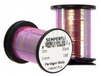 Semperfli Perdigon Body 30m 32yds 0.4mm 1/69" - Iridescent Pink