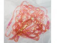 Lamety plecione Pearl Scudback - Pink