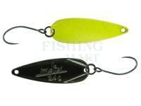 Trout Spoon Molix Lover Area Spoon 2.4 g (3/32 oz) - 332 Chartreuse Top / Black