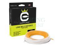 Fly line Cortland Long Belly Distance Floating Orange/White WF7F