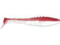 Przynęty miękkie Dragon Lunatic Pro 8.5cm - White/Clear | Red Glitter