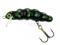 Lure Microbait Maggot 33mm - Black Green