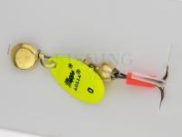 Spinner Mepps Aglia Fluo #0 | 2.5g - Chartreuse