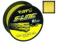 Braid Line Black Cat S-Line Yellow 300m 0.55mm 70kg / 154lbs