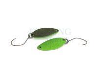 Trout Spoon Nories Masukuroto Sofia 1.6g 25mm - #006 (Lime / Black)