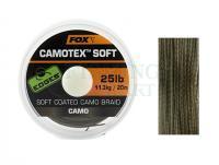 Plecionka przyponowa Fox Edges Camotex Soft Braid 20m 35lb