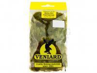 Feathers Veniard Grey English Partridge Neck - Olive Dun