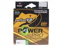 Braided line PowerPro Super 8 Slick V2 Aqua Green 135m 0.13mm 8kg