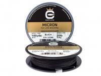 Podkład Cortland Micron Fly Line Backing Black 100yd 20lb