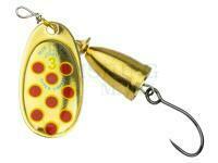 Spinner BlueFox Vibrax Hot Pepper Single Barbless #2 | 6g - GYR