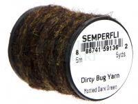 Przędza Semperfli Dirty Bug Yarn 5m 5yds - Mottled Dark Green
