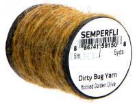 Przędza Semperfli Dirty Bug Yarn 5m 5yds - Mottled Golden Olive