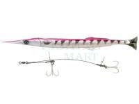 Savage Gear Sea Lure 3D Line Thru Needlefish Pulse Tail 30cm 66g - Pink Barracuda