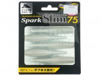 Soft bait AquaWave Spark Slim 75 mm - S12