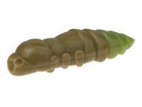 Soft bait FishUp Pupa Cheese Trout Series 1.2 inch | 32mm - 137 Coffe Milk / Light Olive