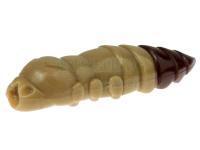 Soft bait FishUp Pupa Garlic Trout Series 1.2 inch | 32mm - 138 Coffe Milk / Earthworm