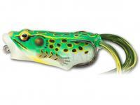 Hard Lure Live Target Hollow Body Frog Popper 5cm 10.5g - Floroscent Green/Yellow