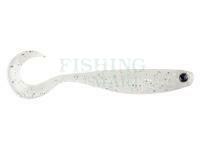 MUSTAD Mezashi Cross Curly Tail 3.5" 9cm - Pearl White