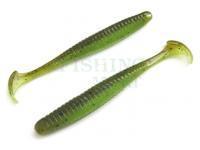 Soft bait Noike Smokin Swimmer 4 inch 100 mm - 131 Greenpumpkin/Chart