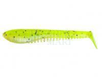 Soft Bait Pontoon21 Awaruna EVO 4.0 inch | 101mm - 4222 Chartreuse Pepper Pearl Gold&Black Flk