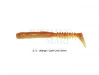 Przynęta Reins Rockvibe Shad 2 cale - B76 Chika Orange / Glow Chart Silver