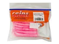 Soft Bait Reins Rockvibe Shad 3 inch - 128 Glow Bubblegum Silver