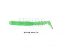 Przynęta Reins Rockvibe Shad 3 cale - 141 Glow Melon soda