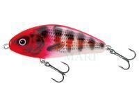 Jerkbait Salmo Fatso 10cm Floating - Holo Red Head Striper (HRHS)