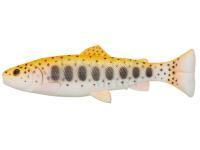 Soft Bait Savage Gear 3D Craft Trout PulseTail Bulk 20cm 104g - Golden Albino Fluo Matte Finish