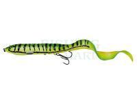 Lure Savage Gear 3D Hard Eel 17cm 50g Slow Sinking 2+1 - Firetiger Fluo