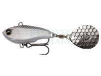 Lure Savage Gear Fat Tail Spin 8cm 24g - White Silver