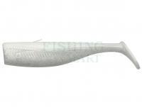 Soft bait Savage Minnow Weedless Tail 10cm 10g 5pcs - White Pearl Silver