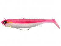 Soft bait SG Savage Minnow Weedless 12.5cm 28g 2+1pcs - Pink Pearl Silver