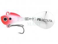 Lure Spro FreeStyle Scouta Jig Spinner 10g - UV Red Head