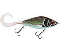 Przynęta Strike Pro Guppie Downsize 9cm - Midnight Shiner - Pearl White