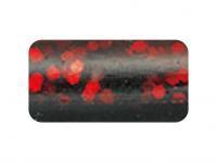 Soft bait Tiemco PDL Multi Curly 4.5 inch - 146 Black & Coke Red F