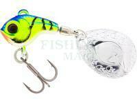 Spinning Tail Lure Westin DropBite Tungsten Spin Tail Jig 2.2cm 18g - Chartreuse Blue Craw
