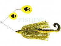 Spinnerbait Westin MonsterVibe Colorado Blades 65g - Yellow Tiger