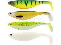 Soft bait Westin ShadTeez High 7cm - Dark Water Mix 18