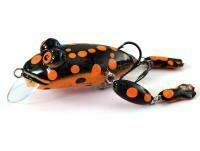 Lure Wob-Art Frog 6.5cm 6g - Black/Orange