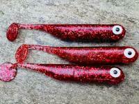 Przynęty miękkie Great Fish GF1 49mm 1g - bezzapachowy - glitter red