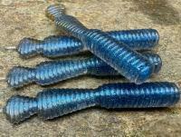 Przynęty miękkie Great Fish GF2 Leech 60mm 1.8g - bezzapachowy - blue pearl