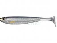 Soft Baits Live Target Slow-Roll Shiner Paddle Tail 12.5cm - Silver/Smoke