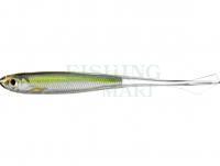 Soft Baits LiveTarget Ghost Tail Minnow Dropshot Bait 9.5cm - Silver/Green